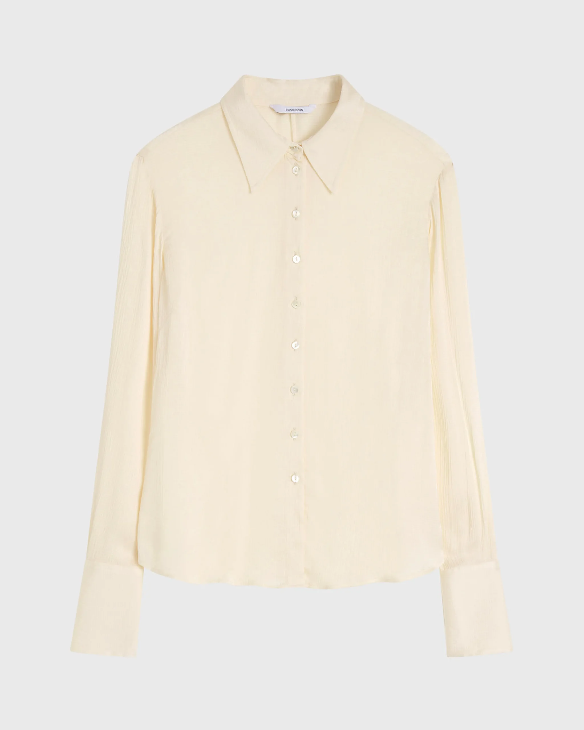 Ardea Fitted Blouse - Pearl