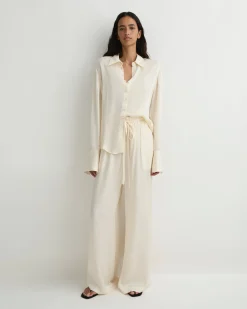 Ardea Luxe Pant - Pearl