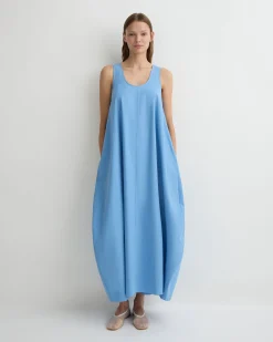 Avila Cocoon Dress - Dusk