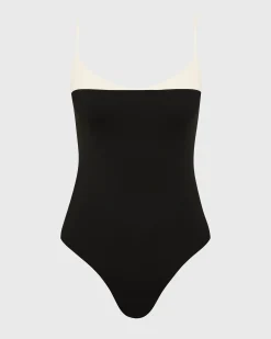 Bernadette One Piece - Black & Porcelain (Embodee™ )