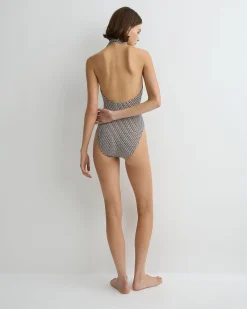 Blair One Piece - Mocha Dot (Embodee™)