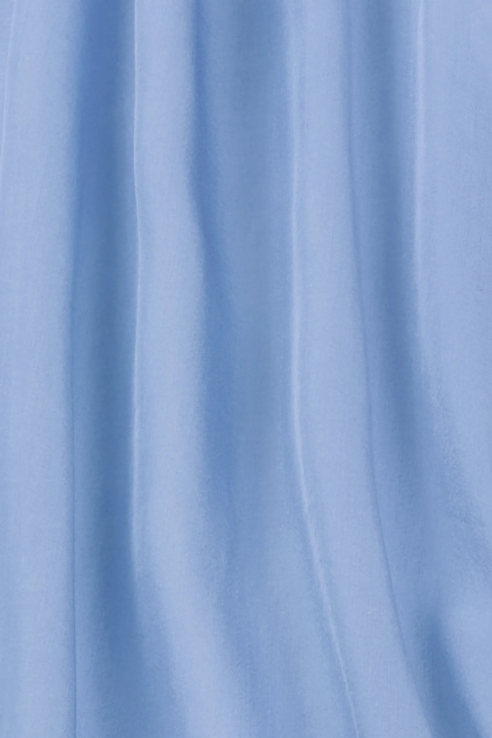 Capri Silk Bias Long Dress - Sky