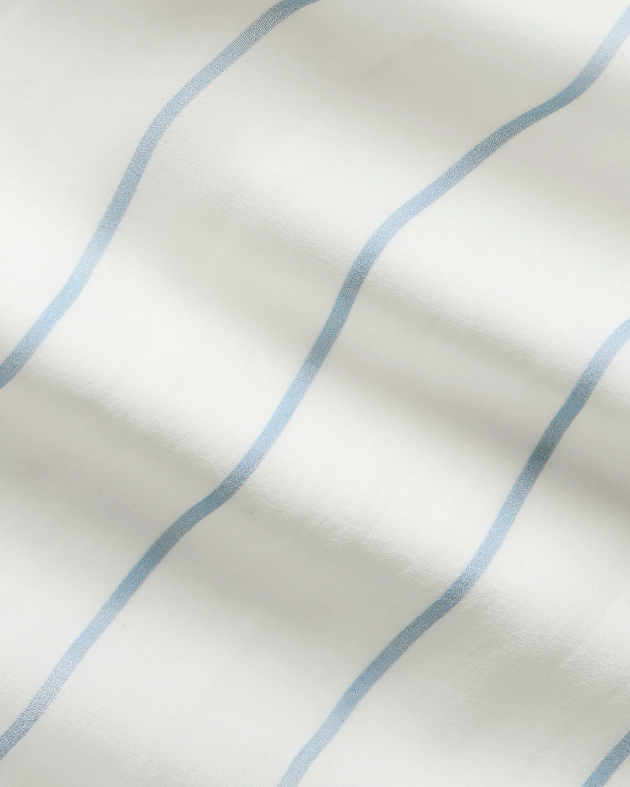 Capri Silk Kimono Top - Smoke Stripe