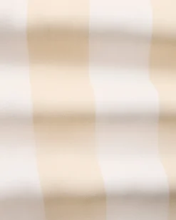 Capri Silk Slip Dress - Ecru Stripe