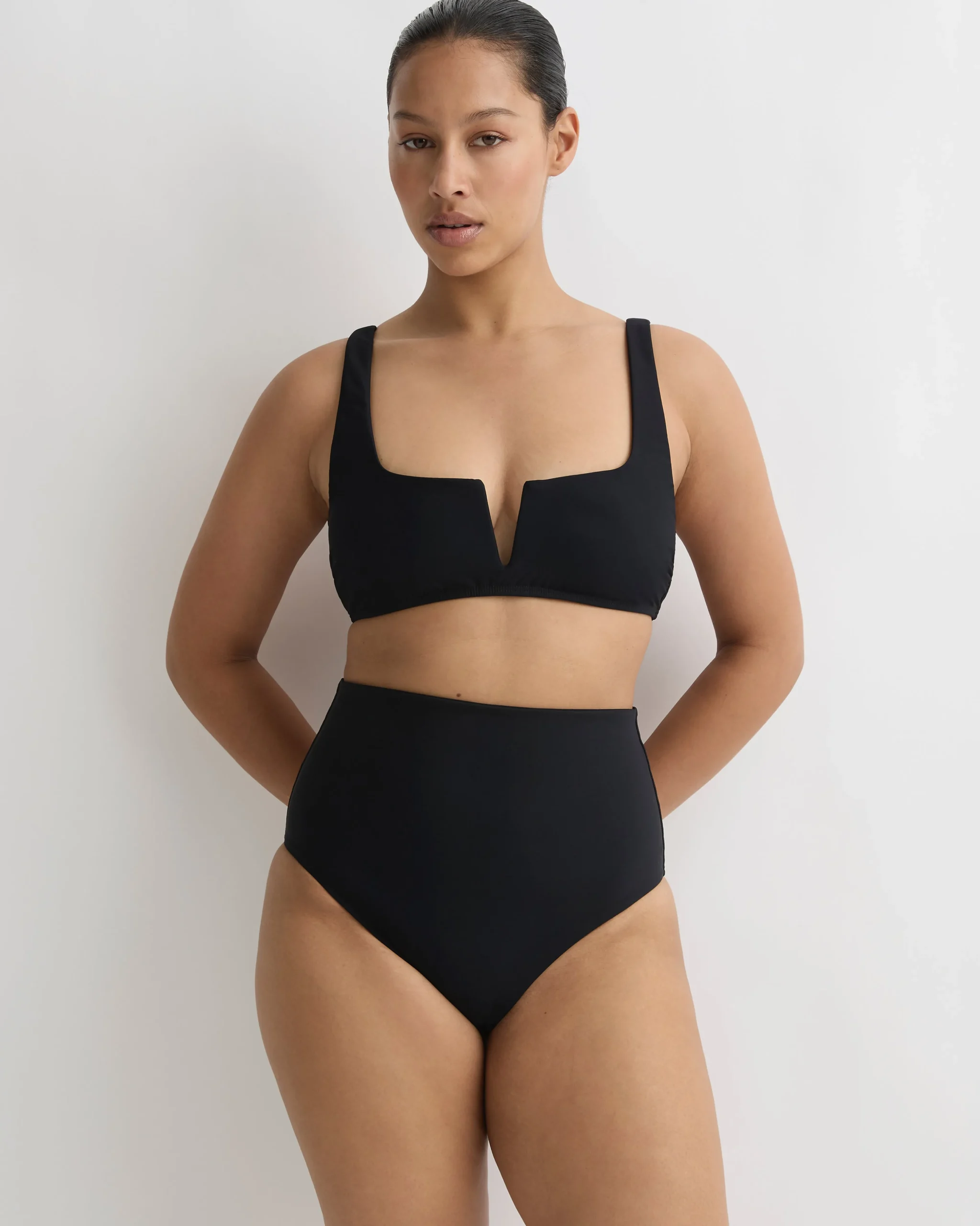 Clio Bikini Top - Black (Sculpteur®)