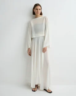 Cremona Kimono Top - White