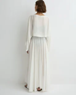 Cremona Kimono Top - White
