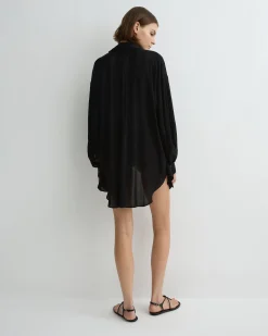 Cremona Oversize Shirt - Black