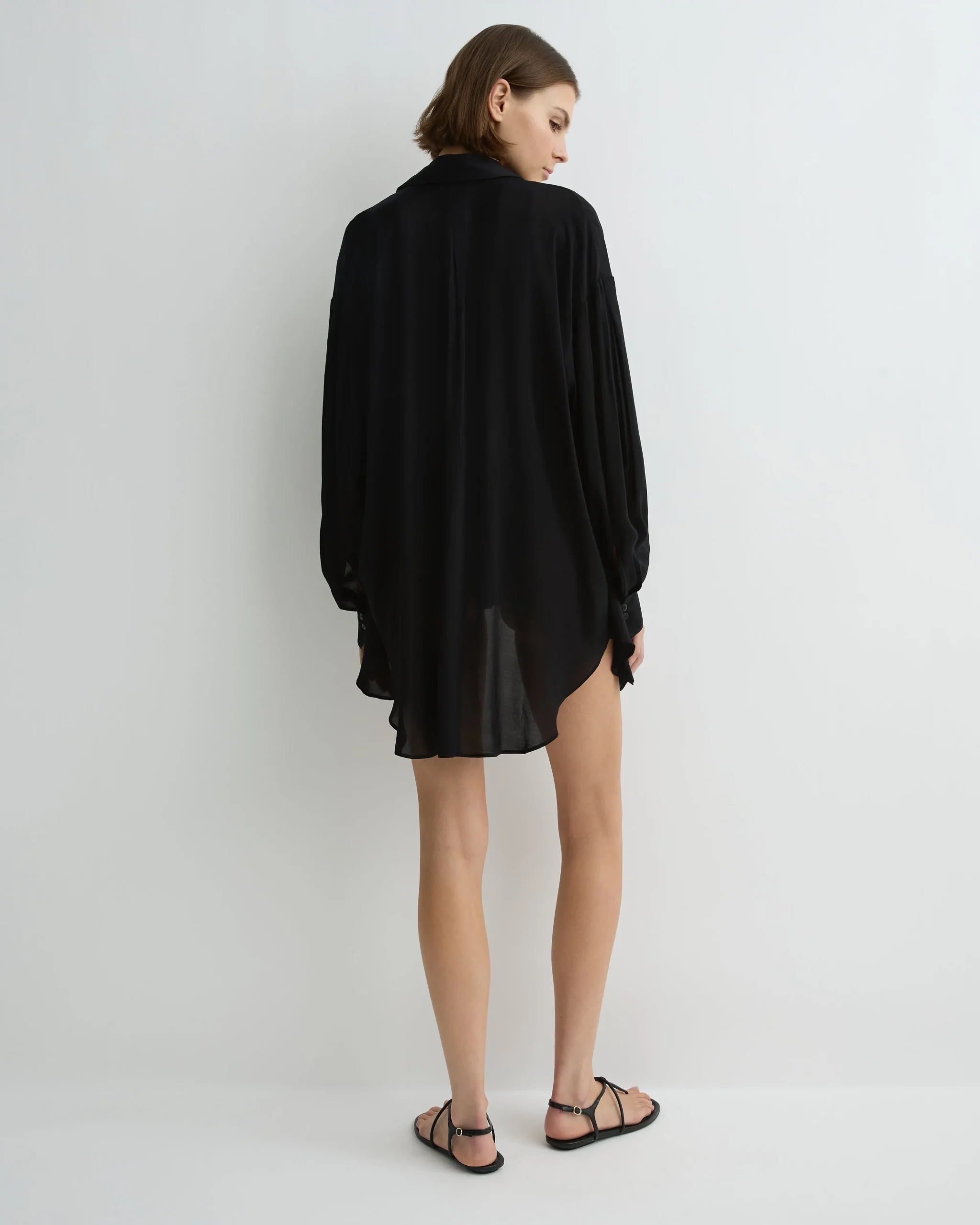 Cremona Oversize Shirt - Black