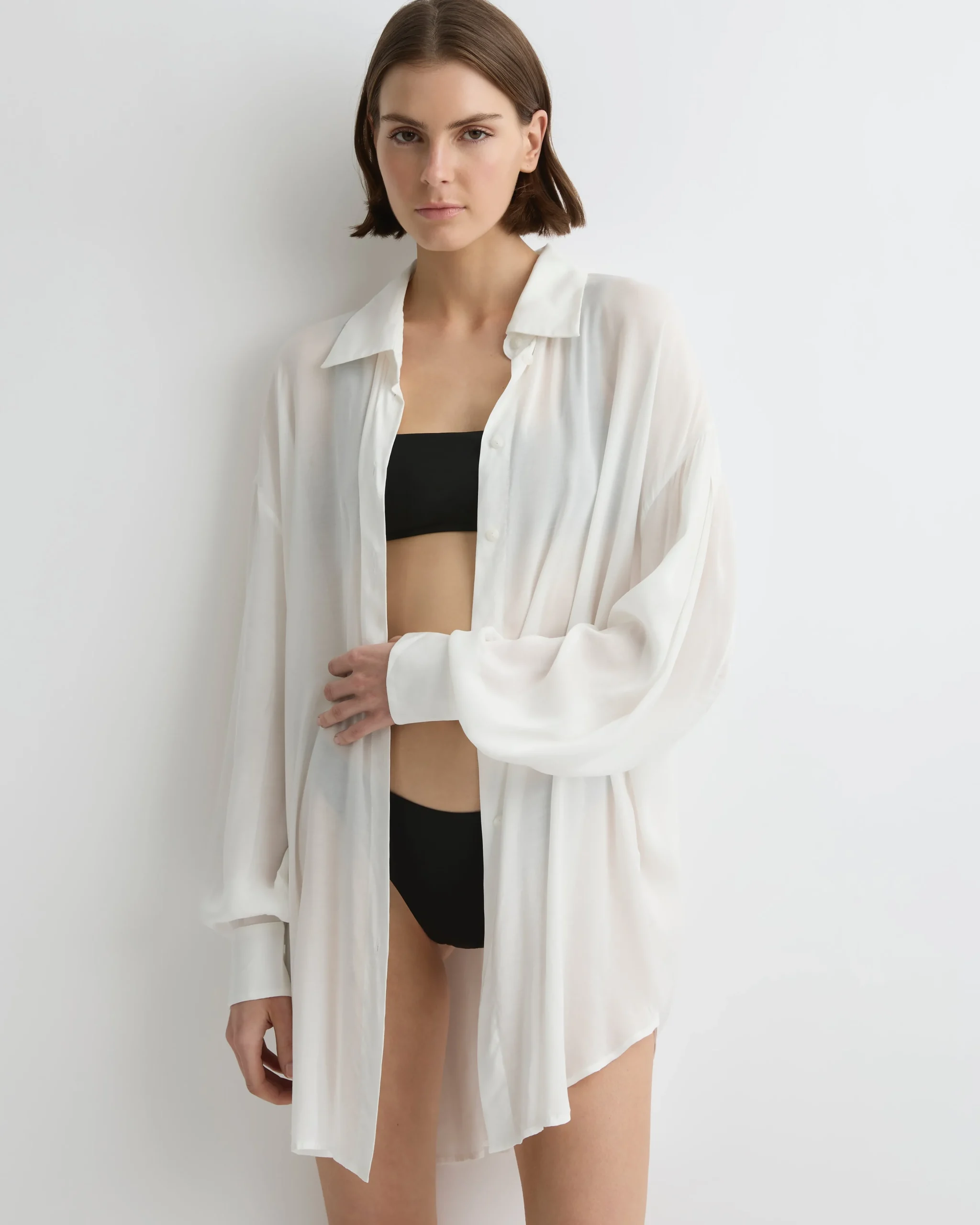 Cremona Oversize Shirt - White