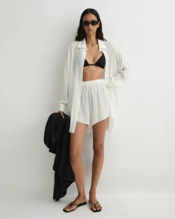 Cremona Oversize Shirt - White