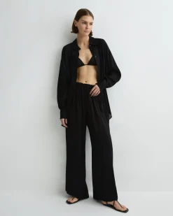 Cremona Sheer Pant - Black