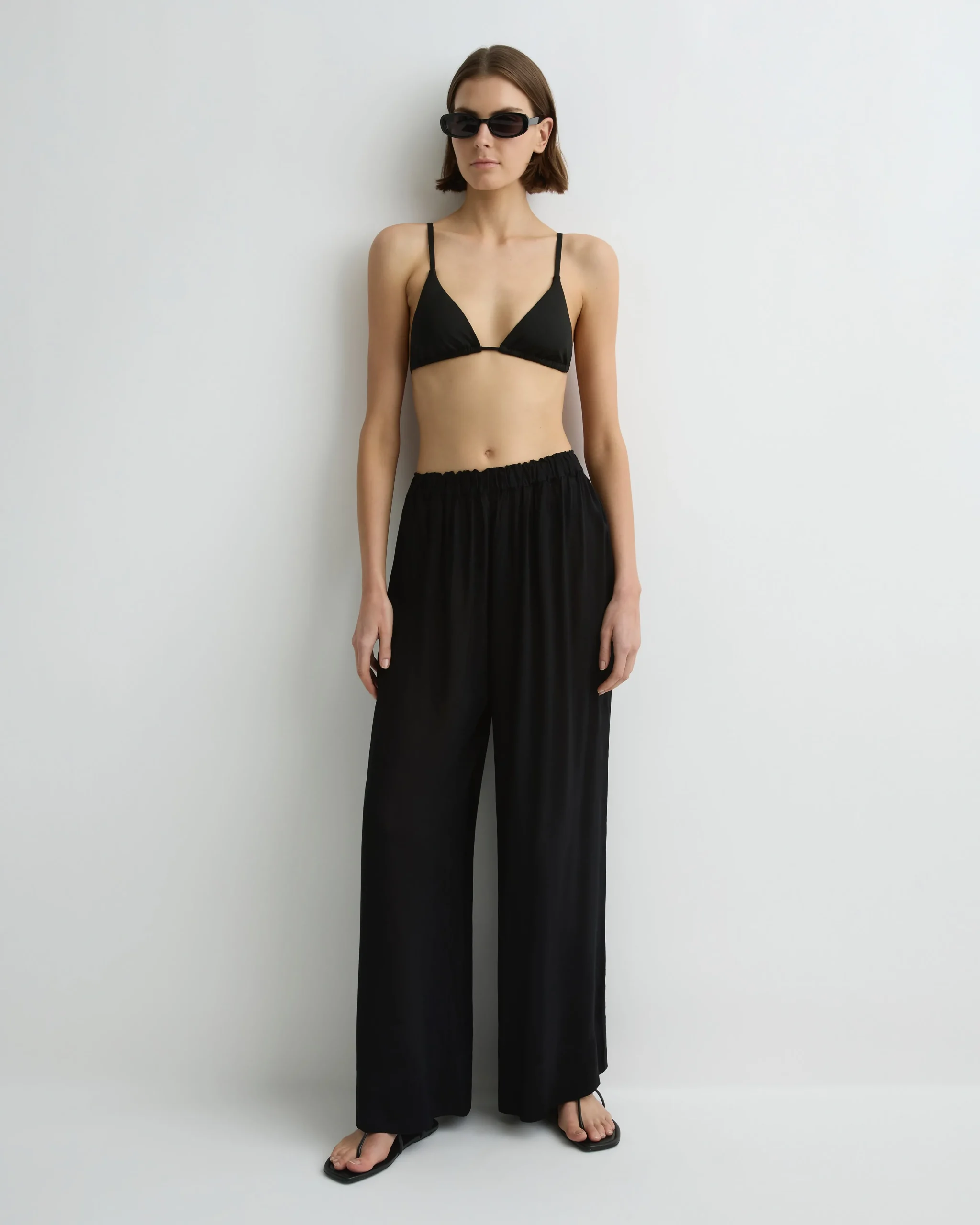 Cremona Sheer Pant - Black