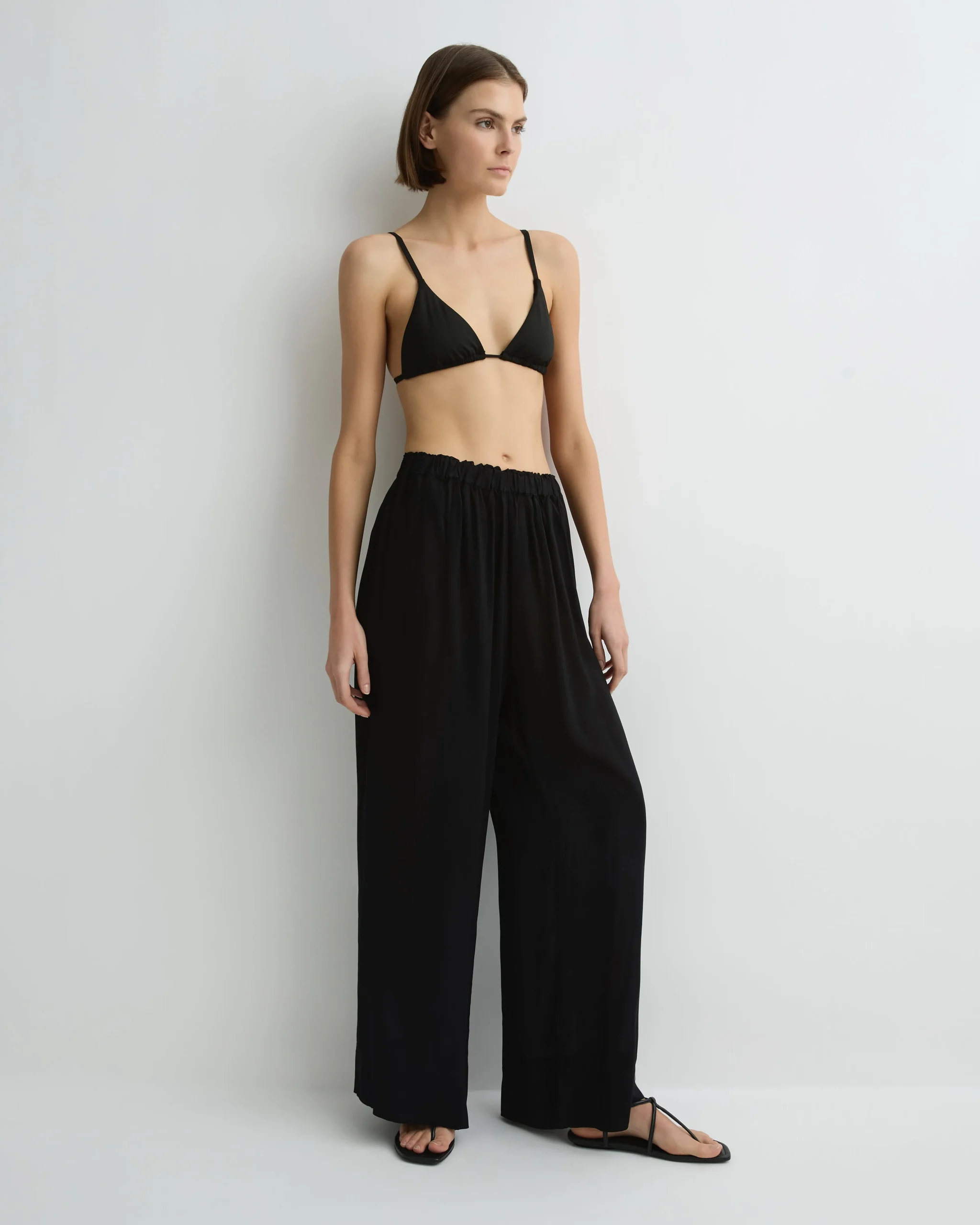 Cremona Sheer Pant - Black