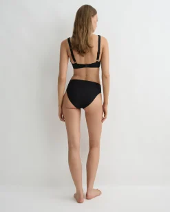 Fern Bikini Bottom - Black (Sculpteur®)