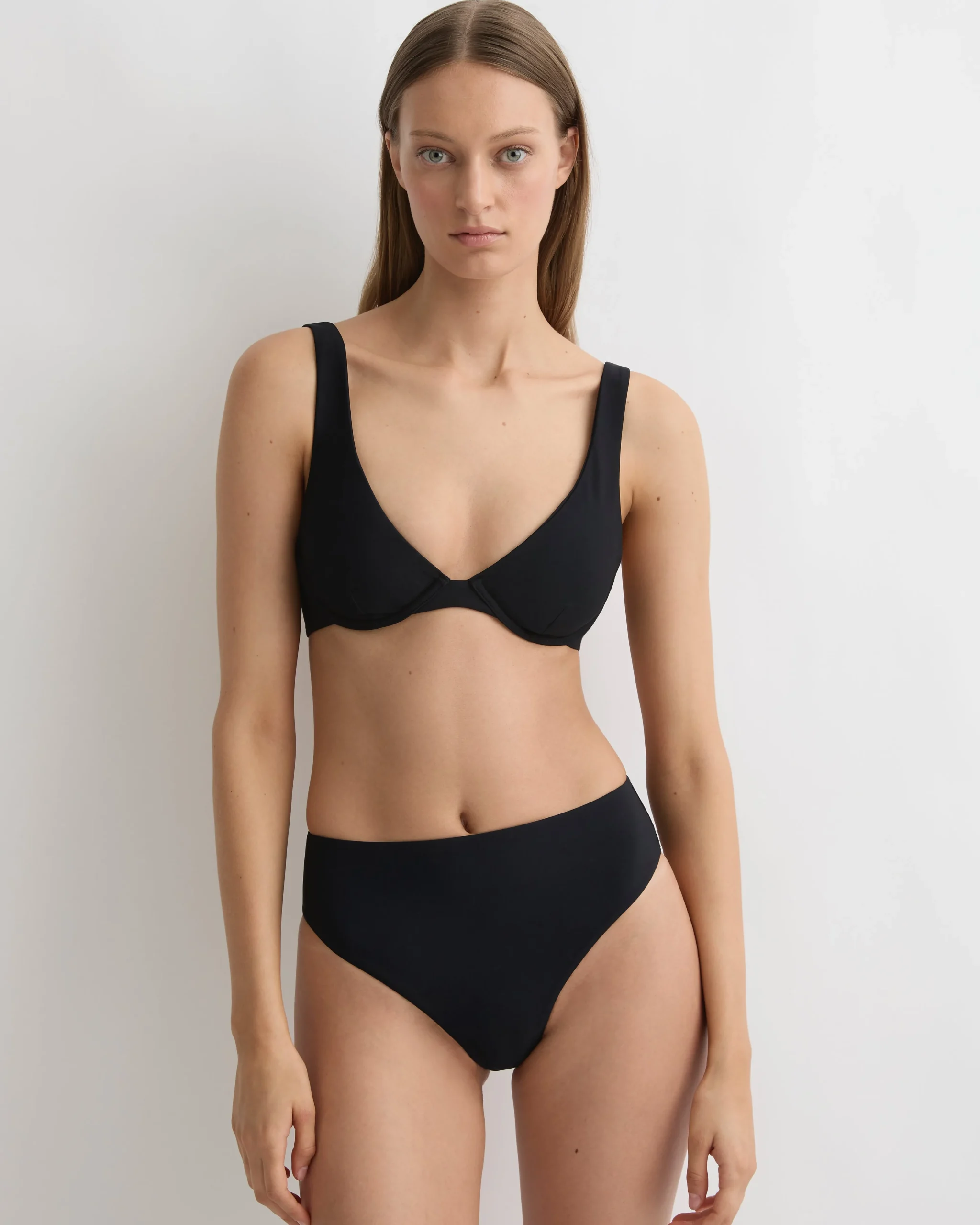 Fern Bikini Bottom - Black (Sculpteur®)