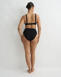 Fern Bikini Bottom - Black (Sculpteur®)