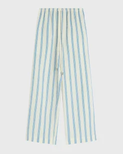 Finn Drawstring Pant - Dusk Stripe
