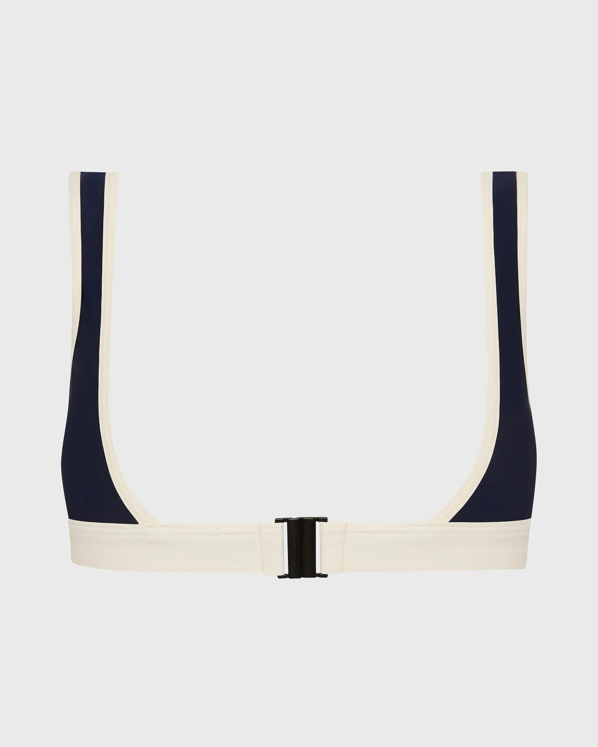 Hayden Bikini Top - Navy & Pearl (Sculpteur®)