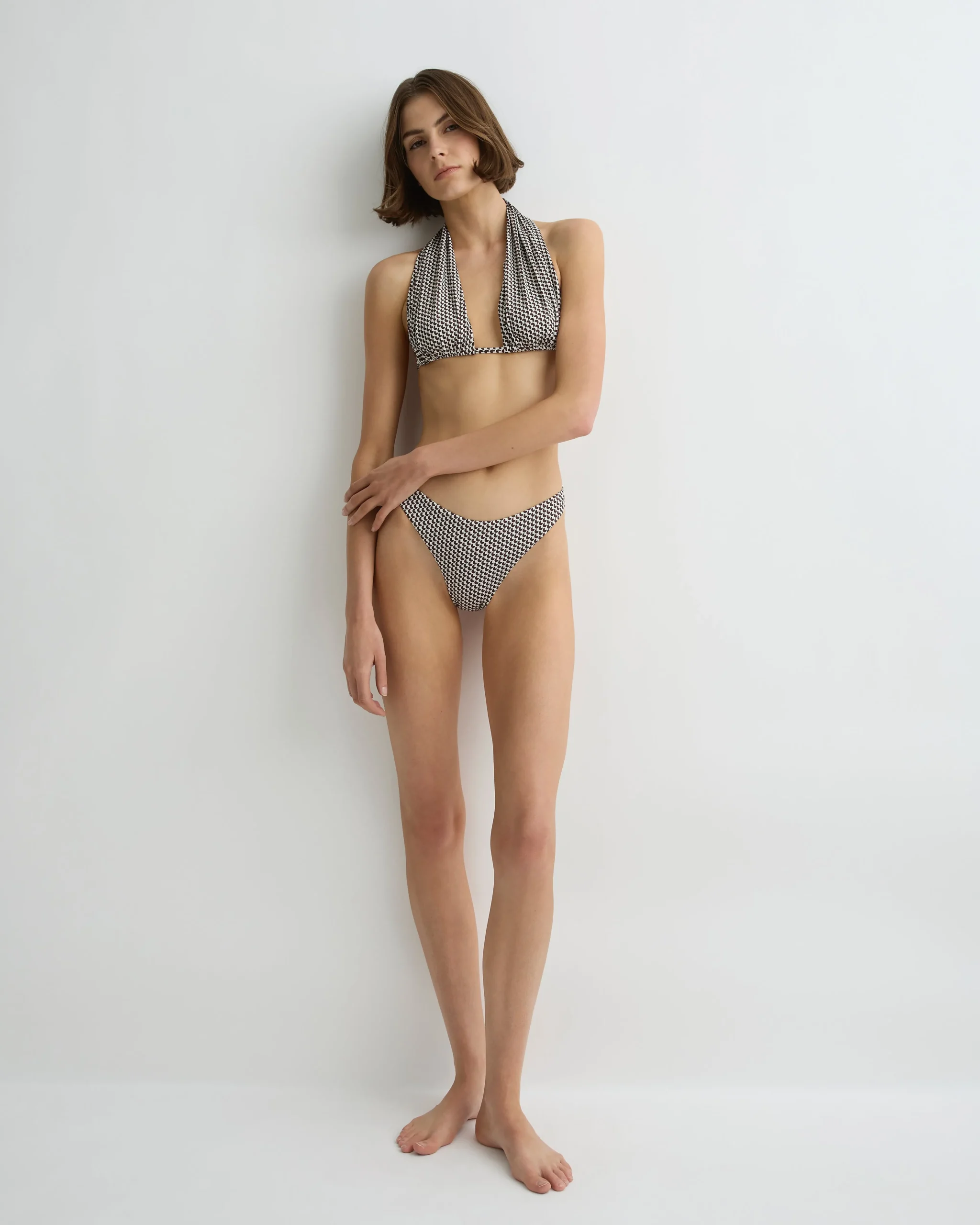 Isabella Bikini Top - Mocha Dot (Embodee™)