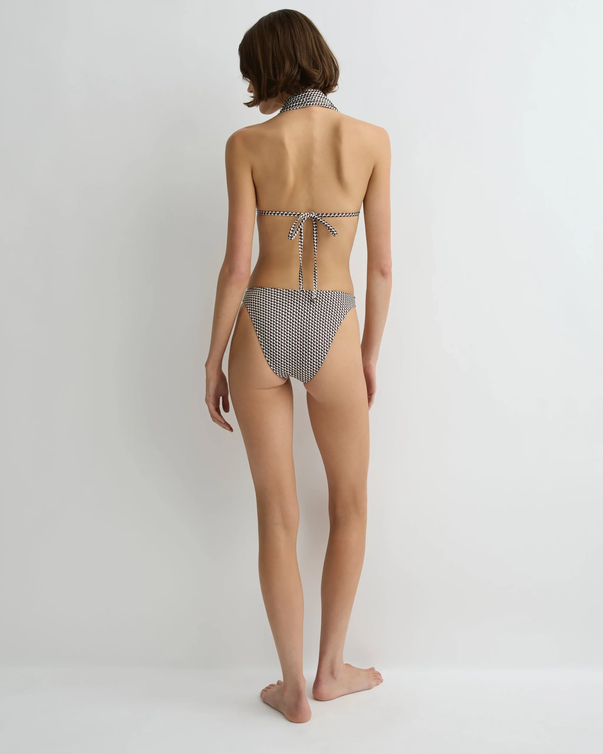 Isabella Bikini Top - Mocha Dot (Embodee™)