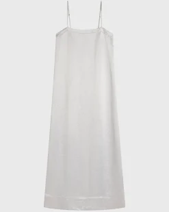 Kobe Maxi Column Dress - Platinum