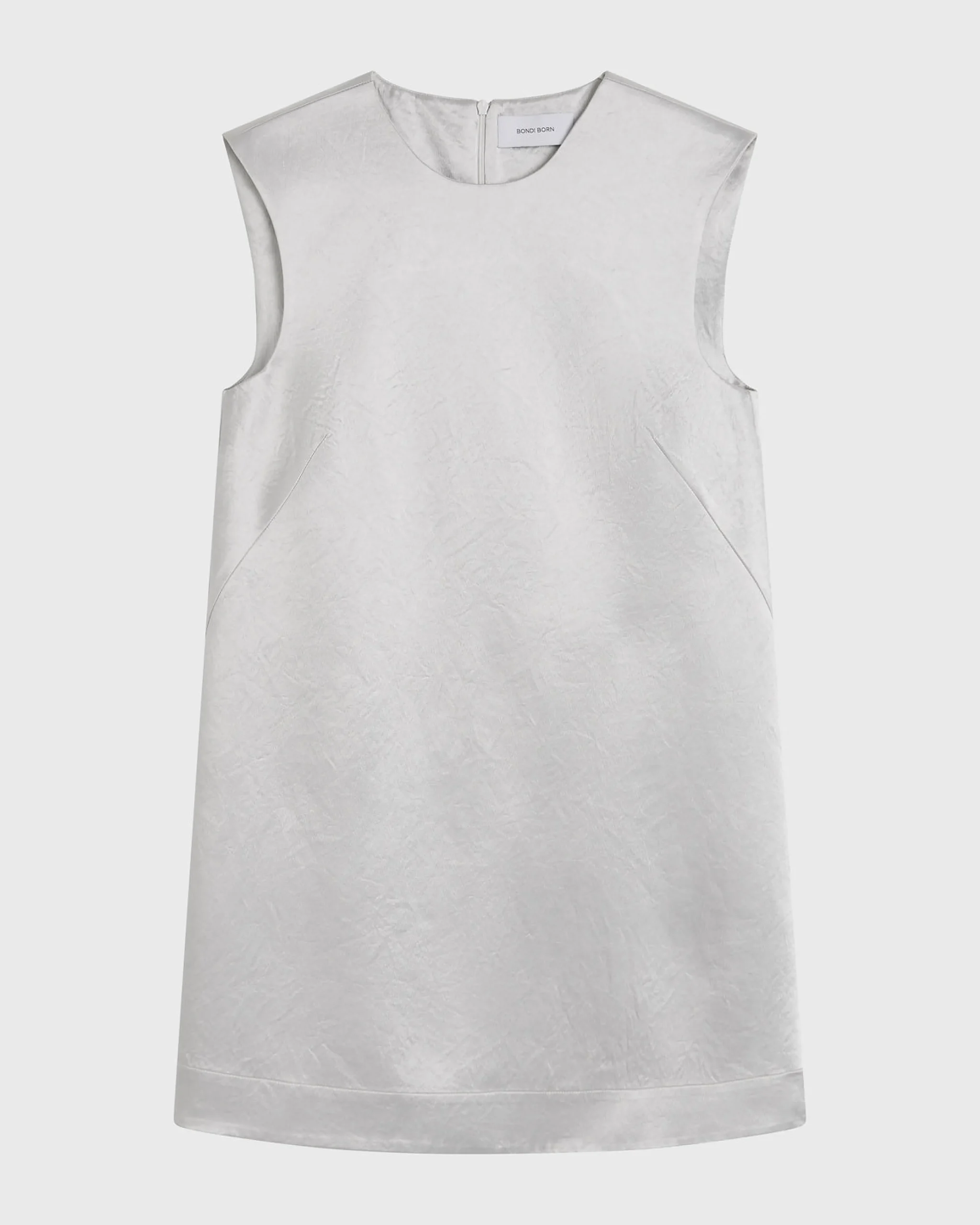 Kobe Mini Shift Dress - Platinum