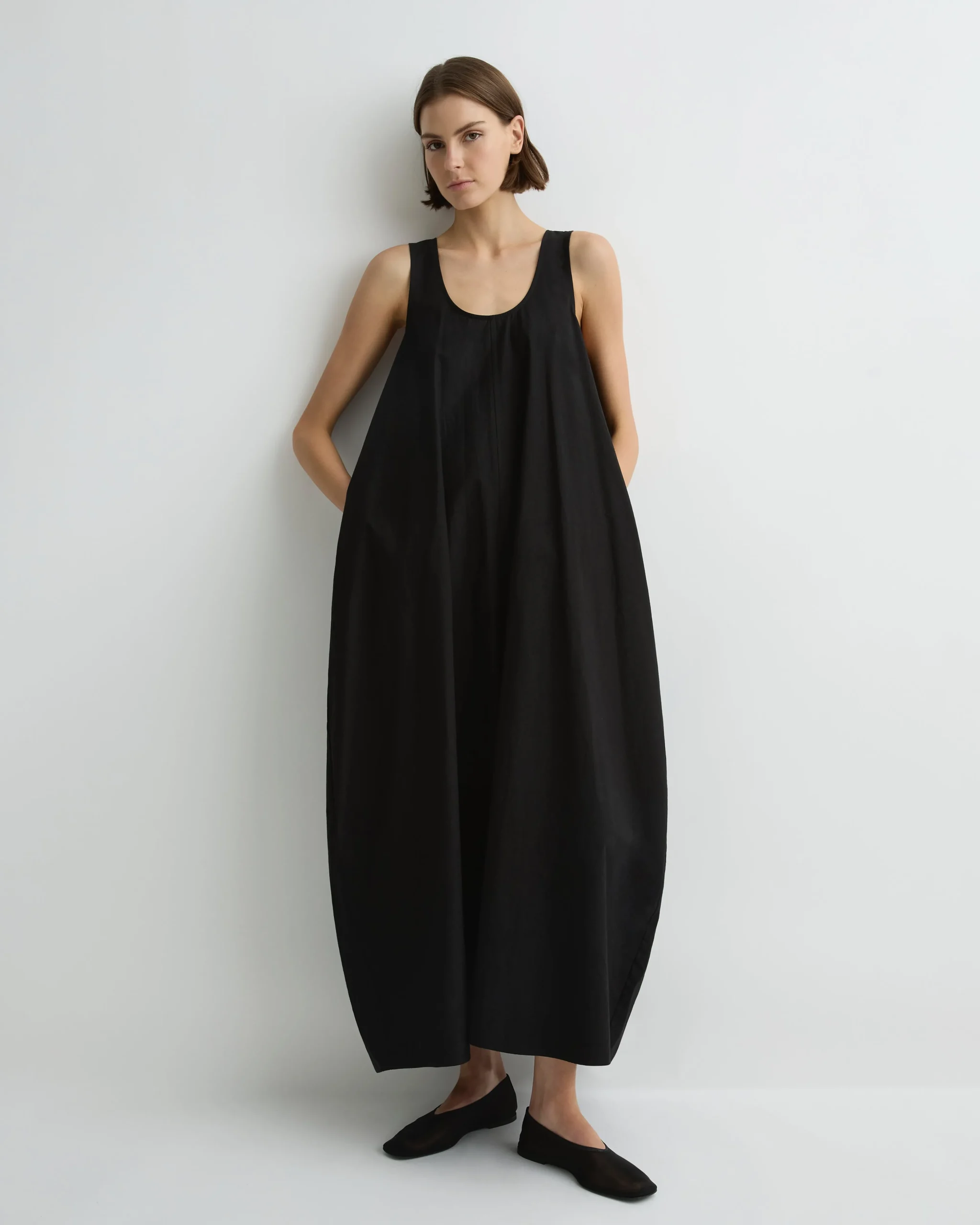 Kyoto Cocoon Dress - Black