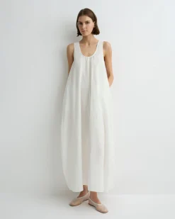 Kyoto Cocoon Dress - White