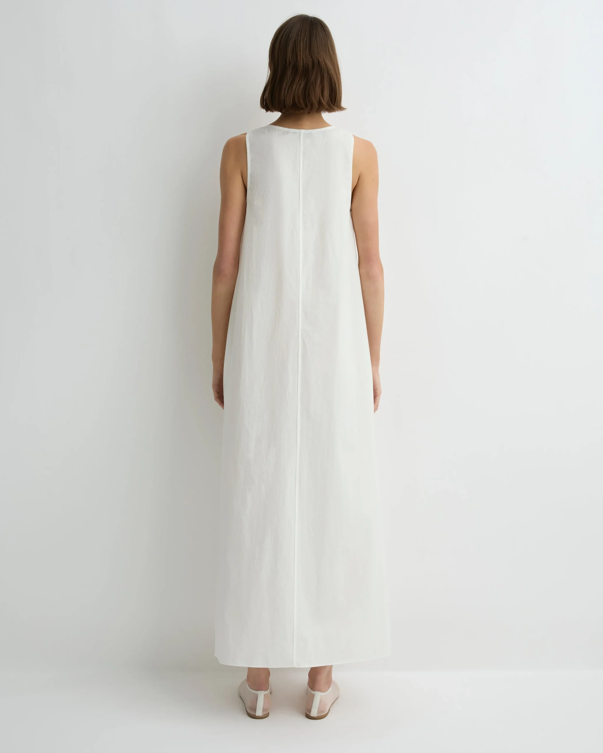 Kyoto Cocoon Dress - White