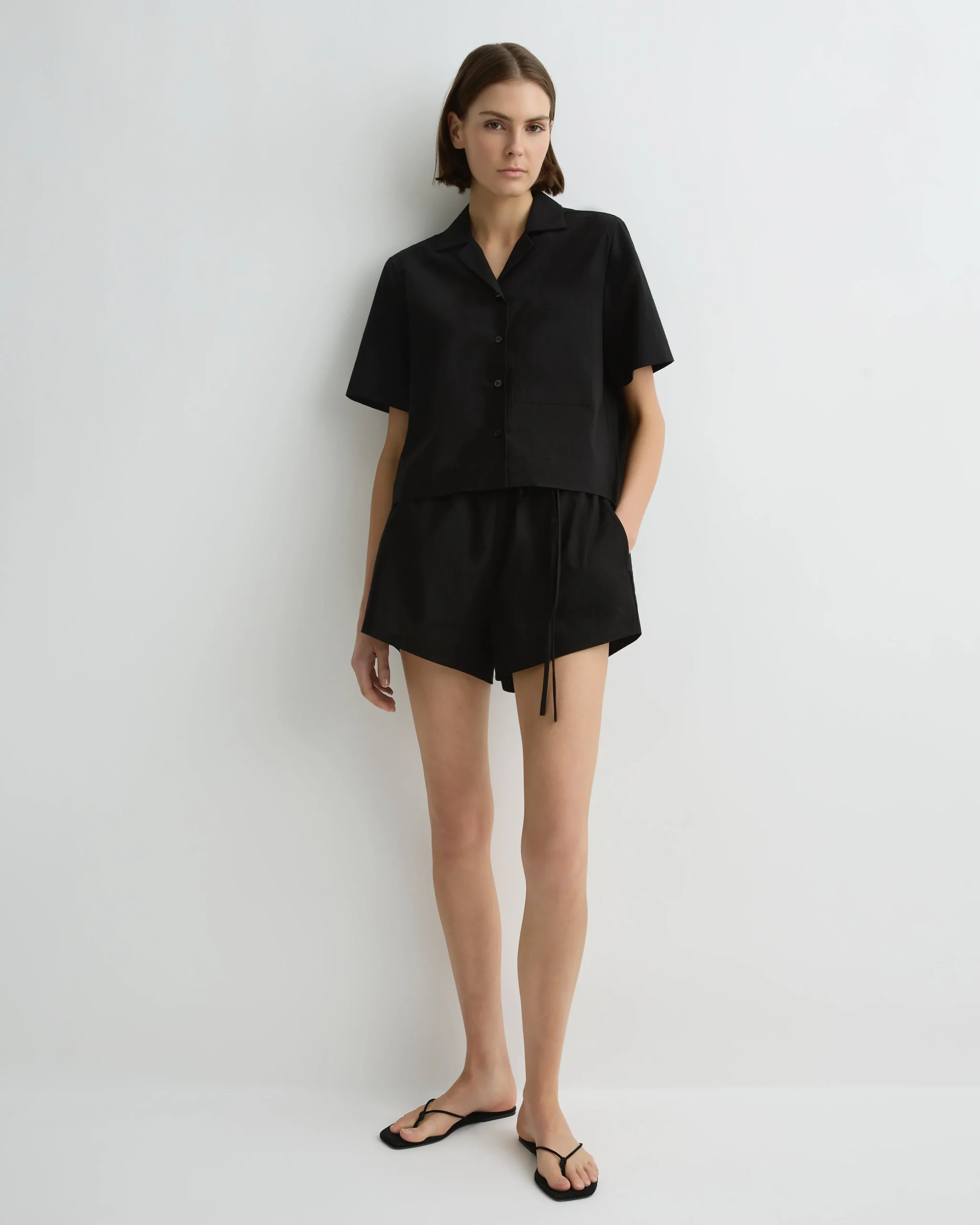Kyoto Short Sleeve Shirt - Black