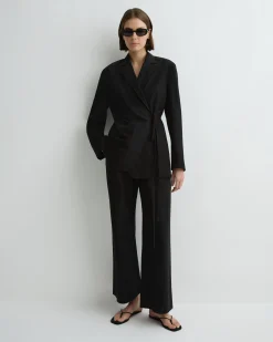 Kyoto Wrap Shirt - Black