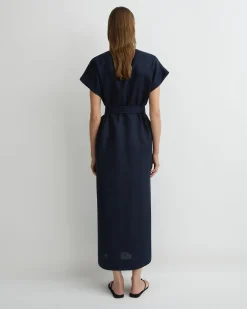 Leiden Universal Tunic Dress - Navy