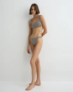 Leya Bikini Bottom - Mocha Dot (Embodee™)