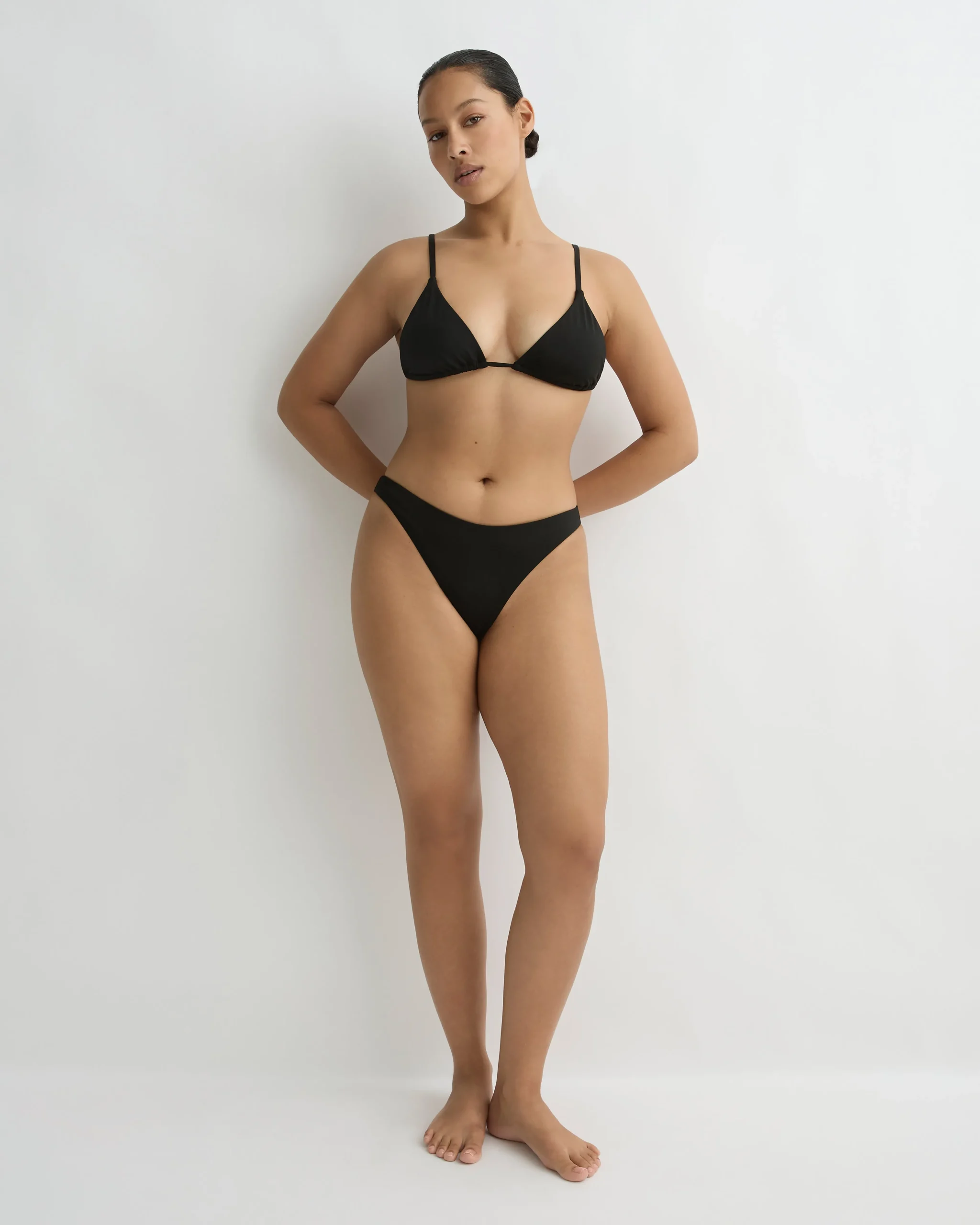 Lulu Bikini Top - Black (Embodee™)