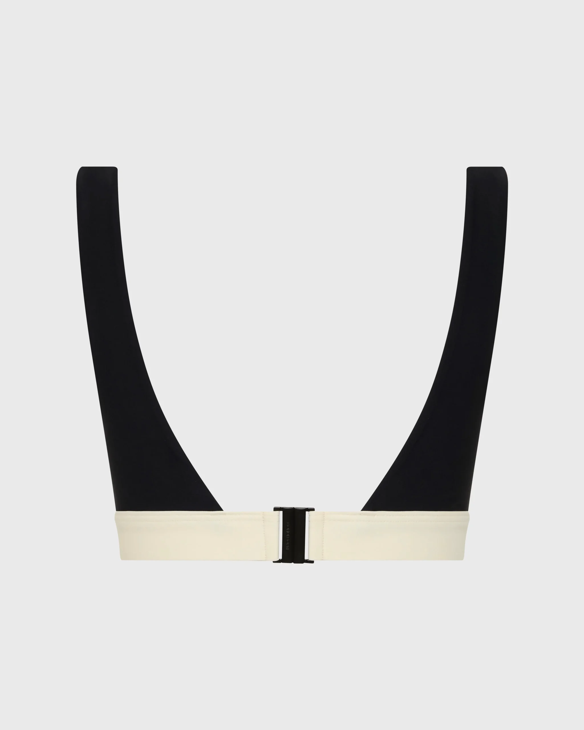 Lya Bikini Top - Black & Pearl (Sculpteur®)