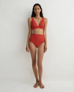 Lya Bikini Top - Rosso (Sculpteur®)