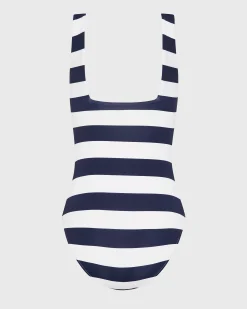 Margot One Piece - Navy Stripe (Embodee™)
