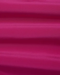 Orta Silk Ruffle Slip Dress - Magenta