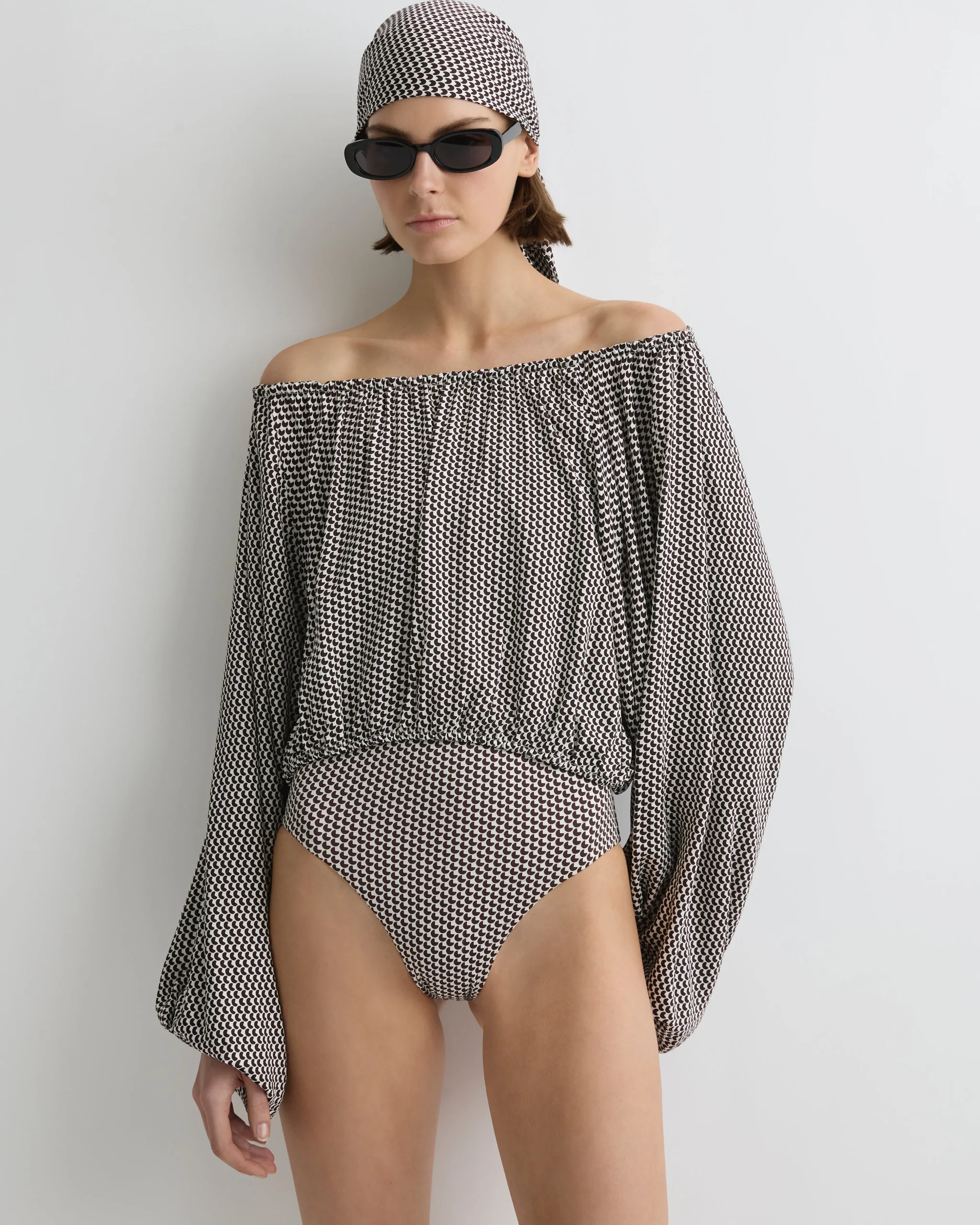 Poppy Bikini Bottom - Mocha Dot (Embodee™)