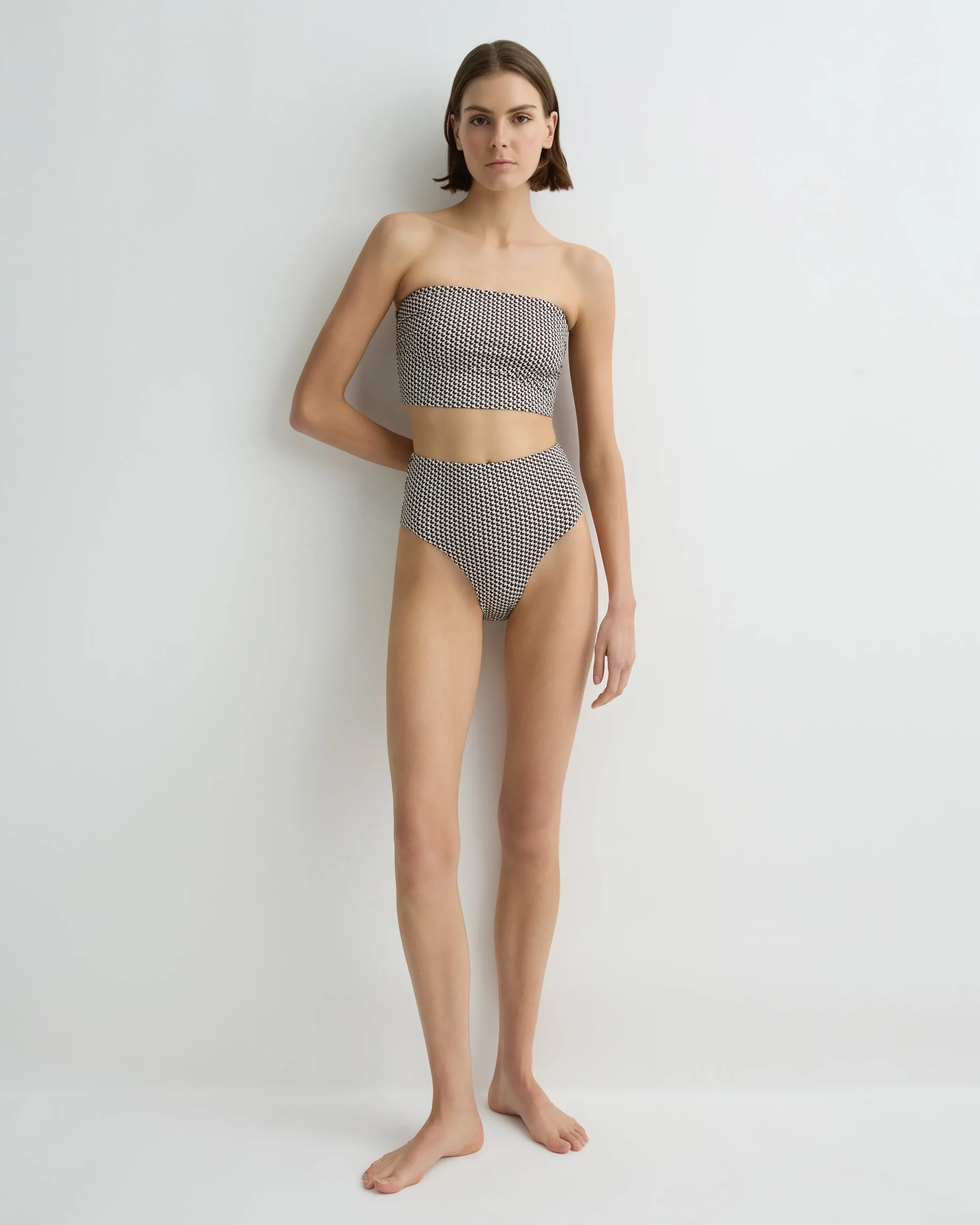 Stella Bikini Top - Mocha Dot (Embodee™)