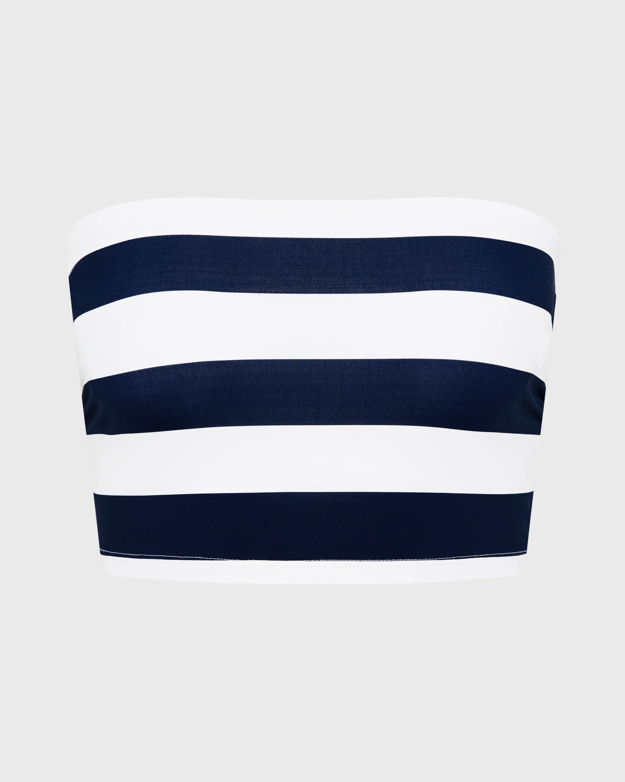 Stella Bikini Top – Navy & White Stripe (Embodee™)